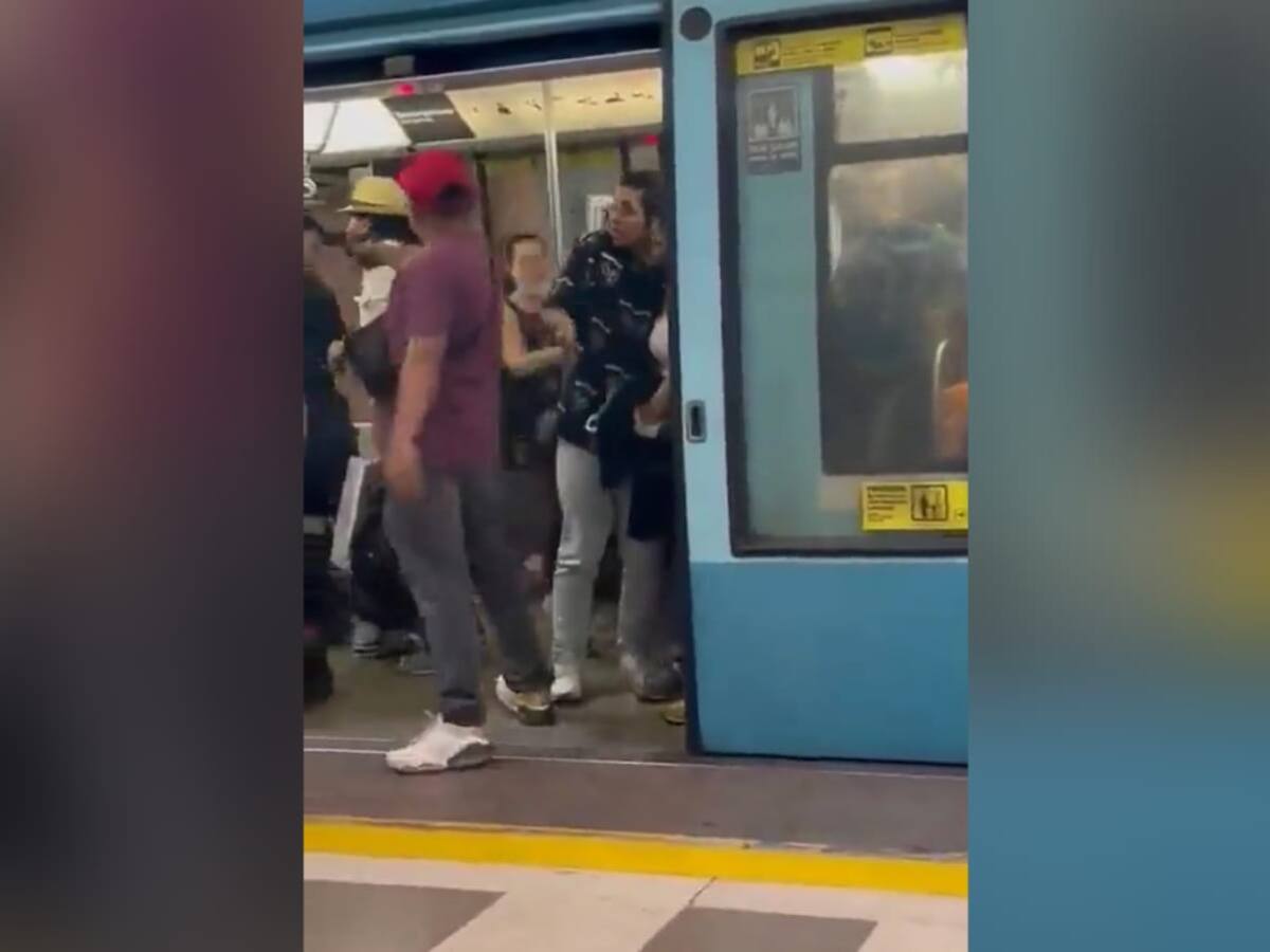 Captan a delincuente amenazando con pistola a pasajeros del Metro: fue detenido más tarde