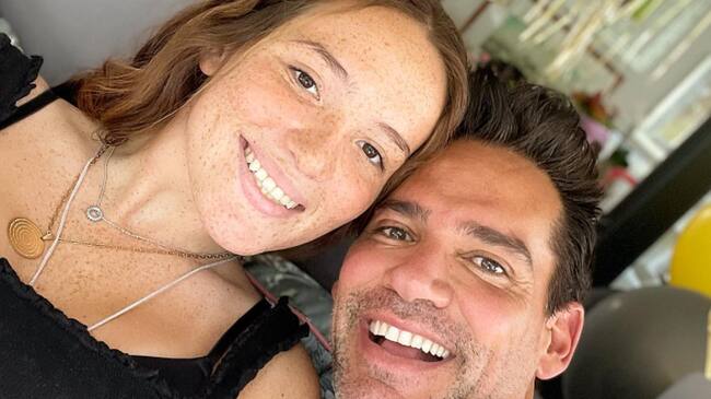 Cristián De la Fuente y su hija | Instagram