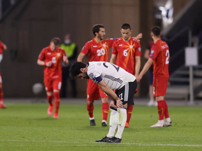 Macedonia del Norte dio el gran golpe en las Clasificatorias europeas derrotando a Alemania