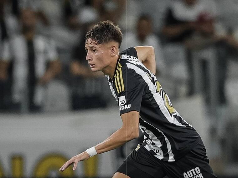 Iván Román debutó en Atlético Mineiro, participó en un gol y esto dijo ...