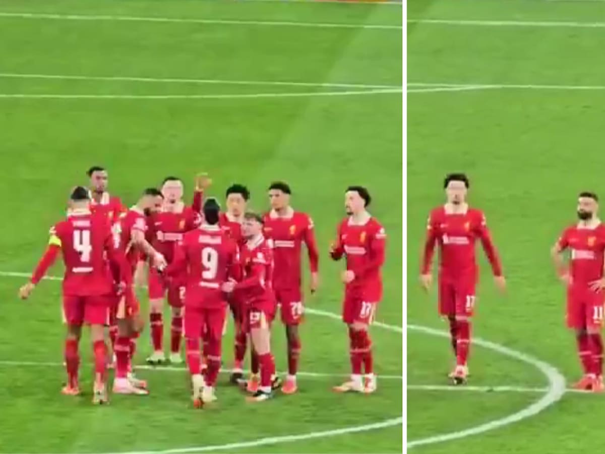 No lo quiso ni mirar: la reacción viral de Mohamed Salah al penal errado por Darwin Núñez en la eliminación de Liverpool en Champions