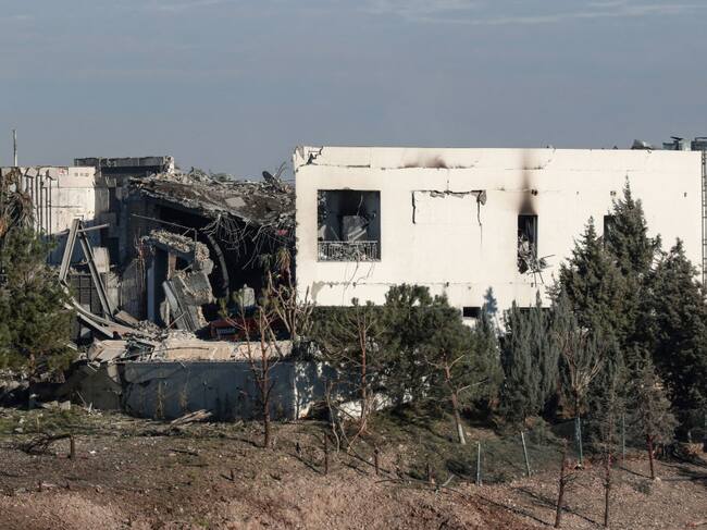 La Guardia Revolucionaria de Irán atacó un recinto en la ciudad de Abril de la región del Kurdistán en Siria.