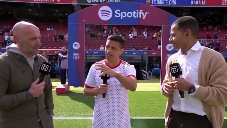 Alexis Sánchez vuelve al Camp Nou y emociona a los hinchas del Barcelona con este mensaje
