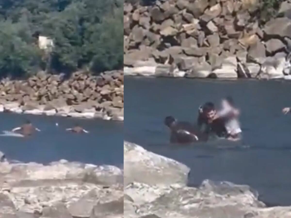 Carabineros rescatan a niña de 12 años que se ahogaba en río Cautín durante Navidad
