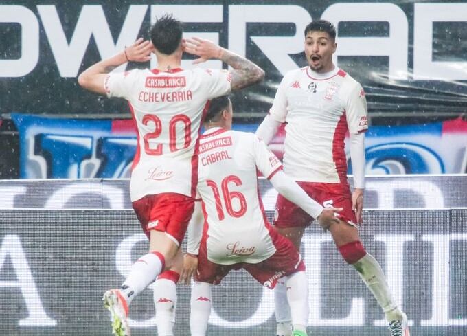 El golazo de Williams Alarcón en empate de Huracán ante San Lorenzo | X: Huracán