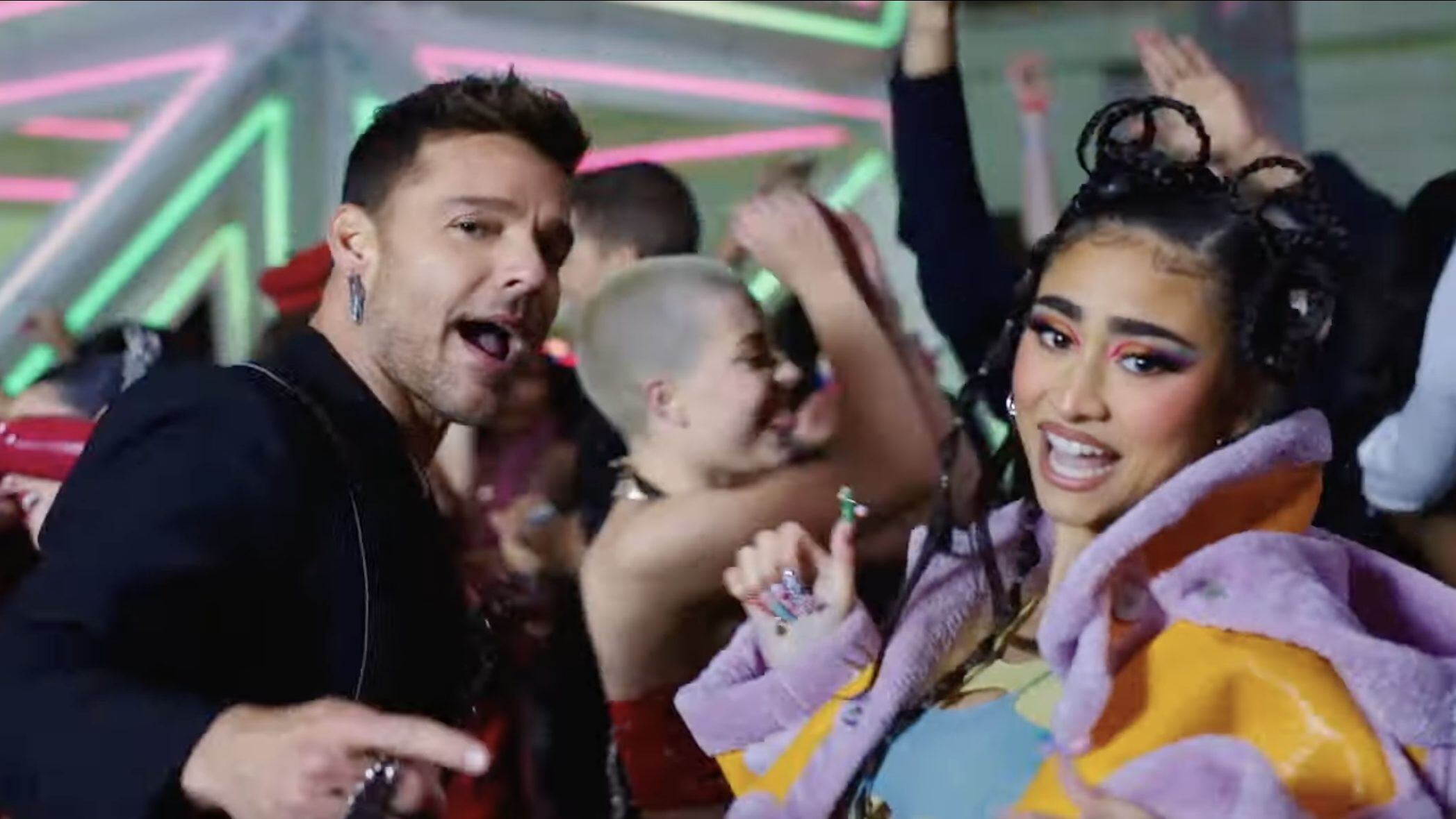 Ricky Martin y Paloma Mami