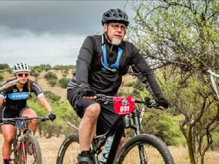 Lagos Weber recorrió 17 kilómetros en bicicleta a un año de su infarto