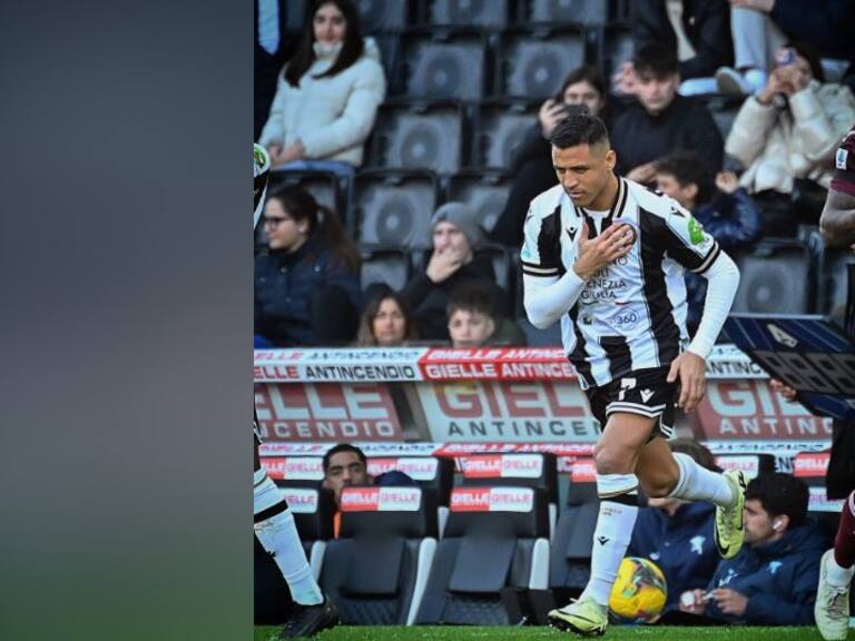 Alexis Sánchez y su felicidad por reestrenarse con Udinese en Friuli: “Estaba más nervioso que en mi primer partido en el Barcelona o Arsenal”