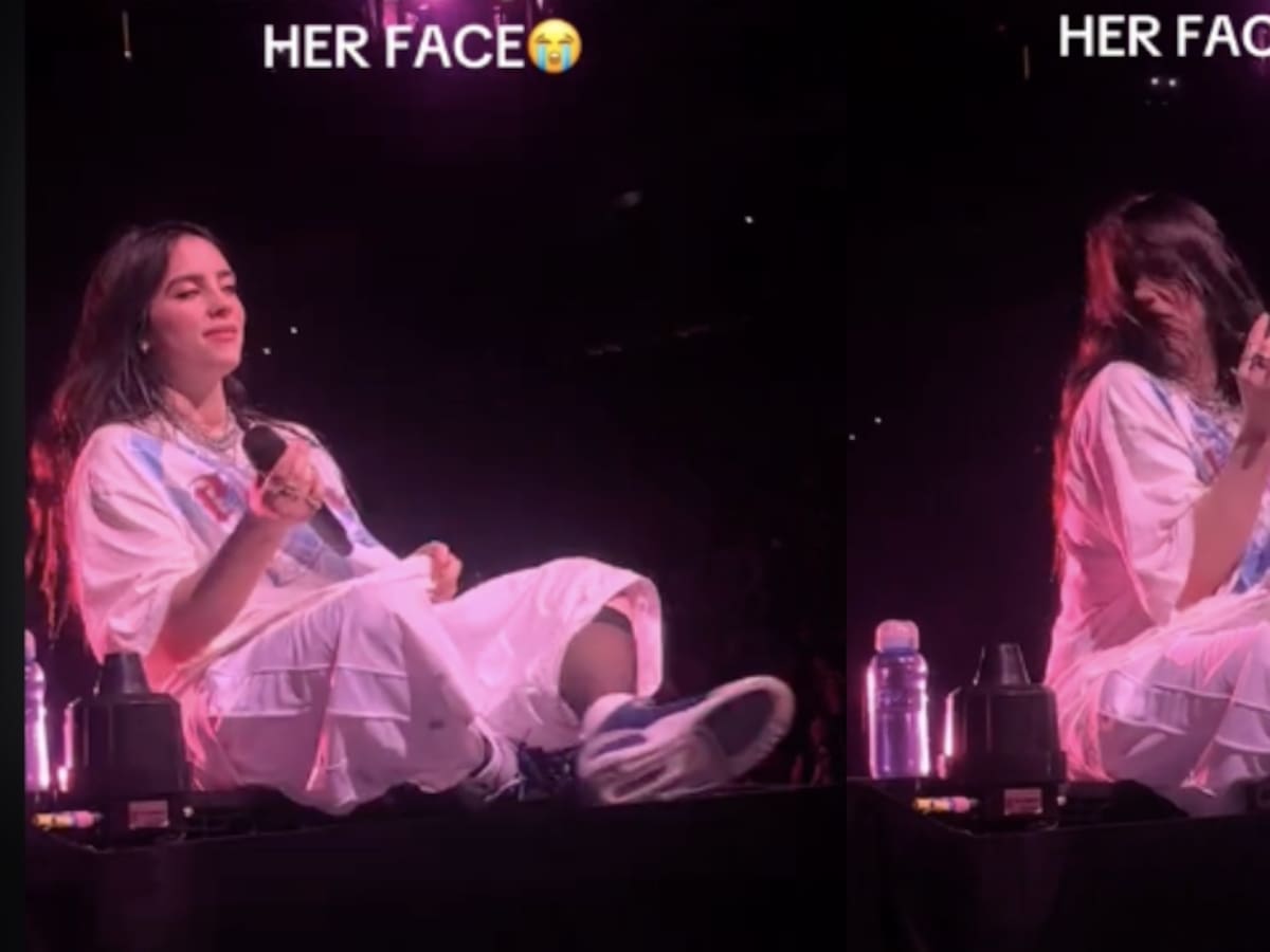 Justo en el rostro: Billie Eilish interrumpe show tras ser golpeada por un objeto lanzado por un fan