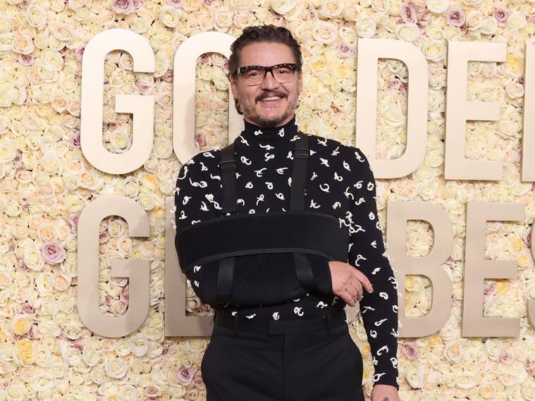BEVERLY HILLS, CALIFORNIA - JANUARY 07: Pedro Pascal attends the 81st Annual Golden Globe Awards at The Beverly Hilton on January 07, 2024 in Beverly Hills, California. (Photo by Amy Sussman/Getty Images)