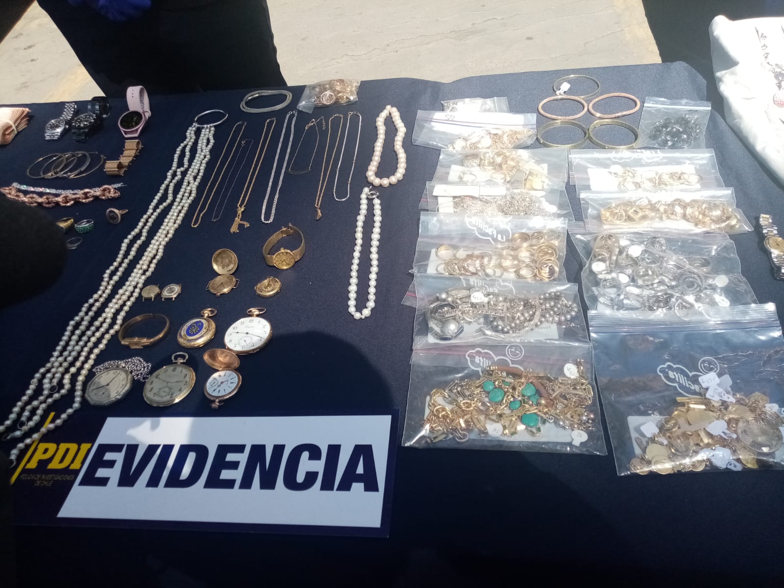 Lo que resultó del procedimiento policial. / ADN.cl