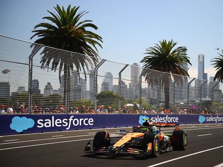 Lando Norris domina la práctica 1 del GP de Australia ante un Carlos Sainz amenazante | Getty Images