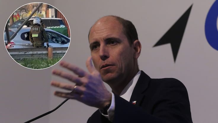Ministro de Seguridad visita a carabinero en riesgo vital