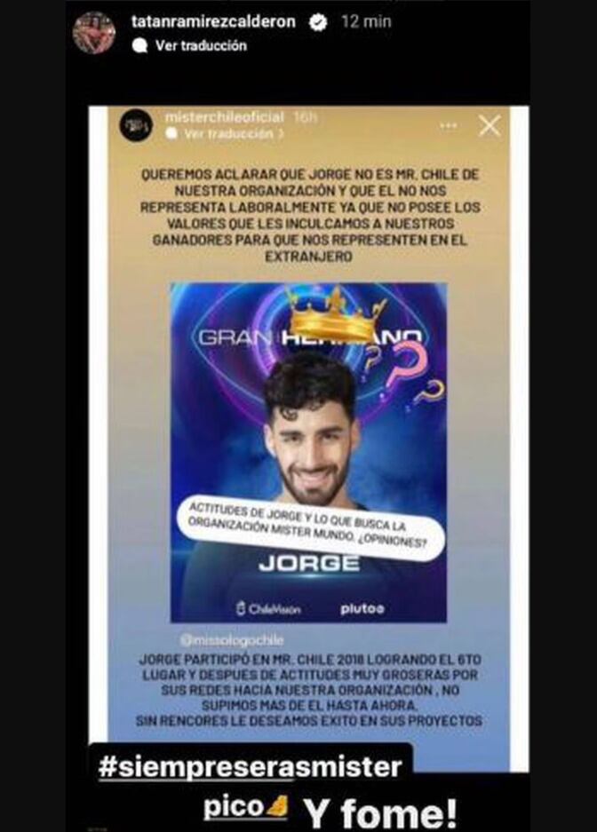 Storie de Sebastián Ramírez