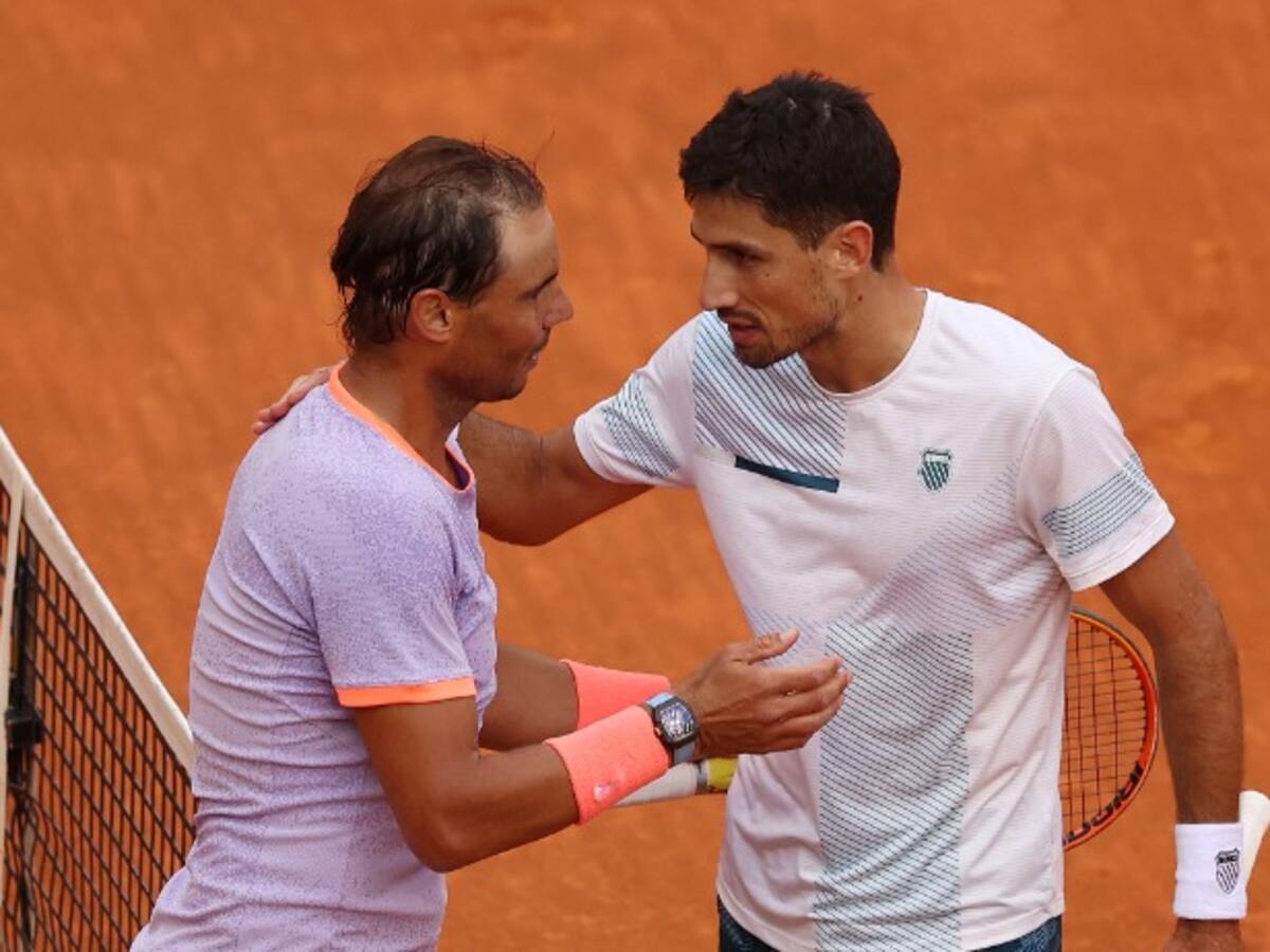 La inusual petición del argentino Pedro Cachín a Rafael Nadal en el Masters 1000 de Madrid