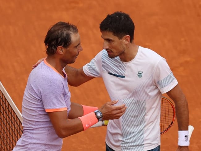 La inusual petición del argentino Pedro Cachín a Rafael Nadal en el Masters 1000 de Madrid