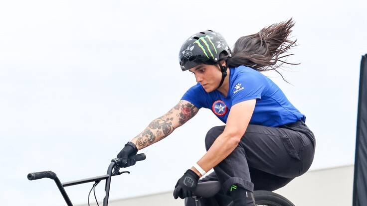 La mejor del continente: Macarena Pérez se corona campeona del Panamericano de BMX Freestyle en Santiago