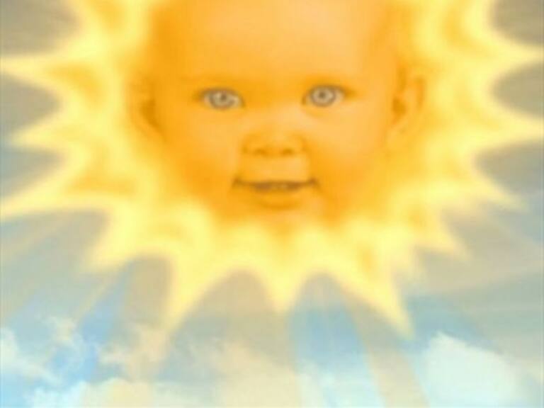 Así luce actualmente el «bebé sol» de los Teletubbies