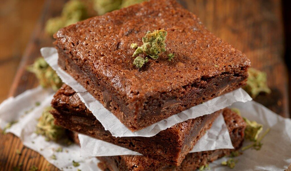 brownies de marihuana