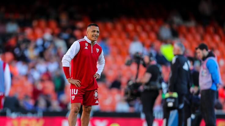 Alexis Sánchez apenas juega cinco minutos en agónico empate del Sevilla