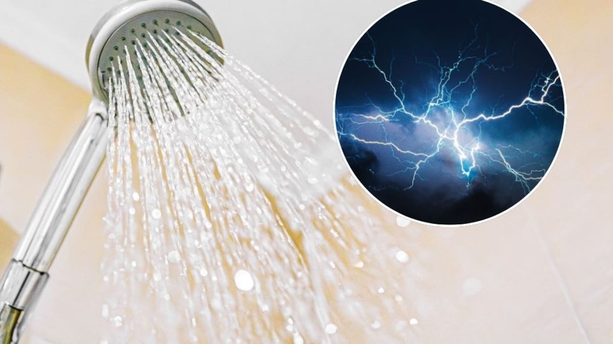 ¿Por qué no debes ducharte durante una tormenta eléctrica? Experto explica los riesgos de esta práctica