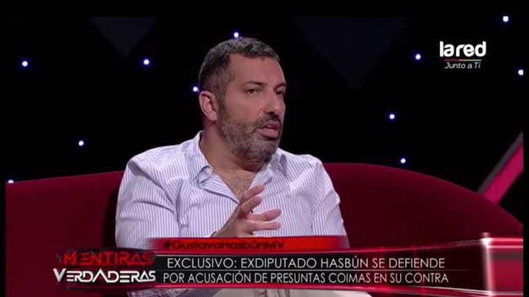 Gustavo Hasbún en Mentiras Verdaderas