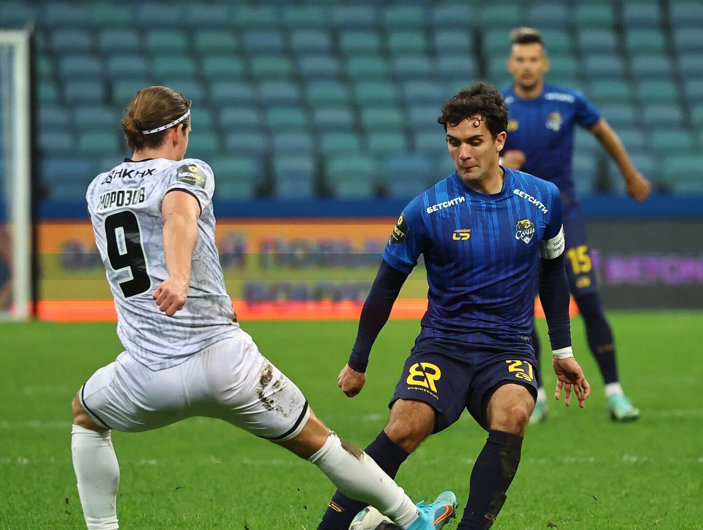 Ignacio Saavedra se viste de héroe para marcar el gol del triunfo para el PFC Sochi en la segunda división rusa | Instagram: pfcsochi