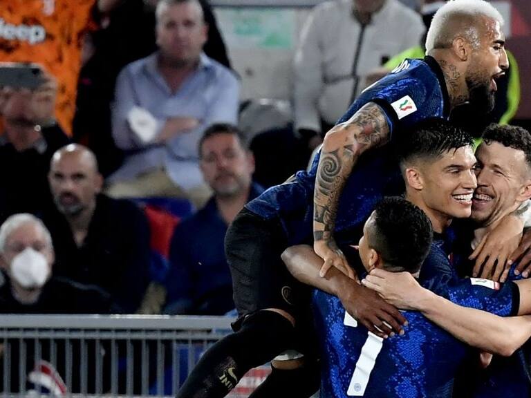 Con un decisivo Iván Perisic, Inter de Milán vence en el alargue a Juventus para ganar su octava Copa Italia