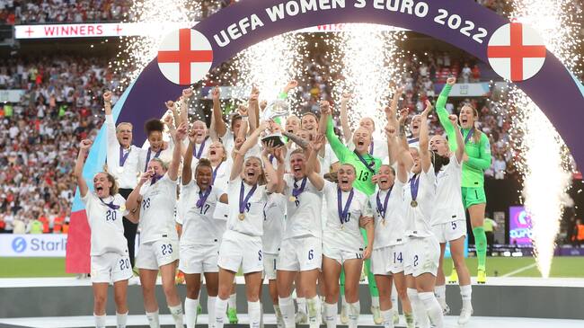 Inglaterra hace historia y conquista su primera Eurocopa Femenina tras vencer a Alemania