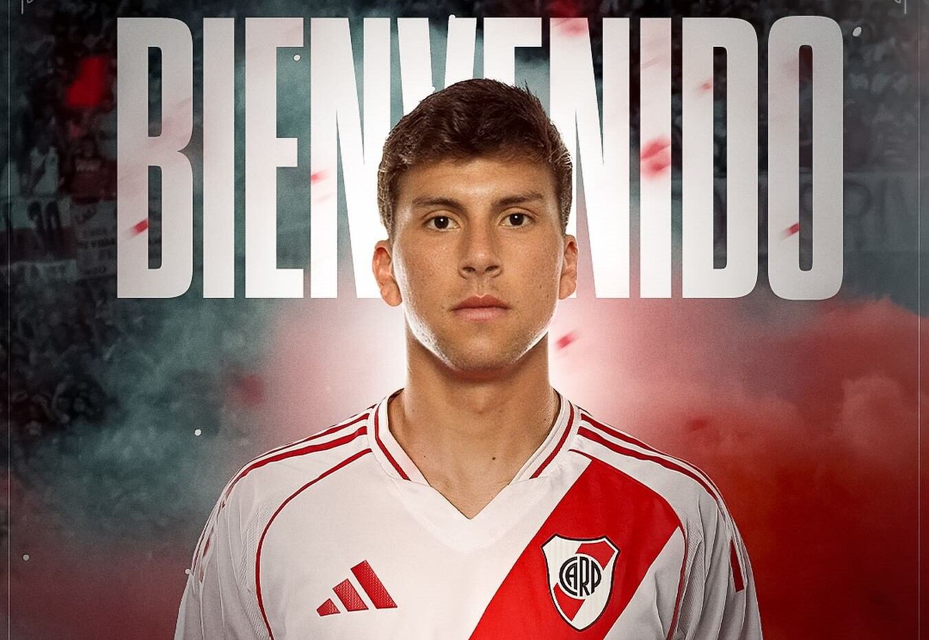 "¡Bienvenido!": River Plate hace oficial el fichaje de Gonzalo Tapia con miras al 2025 | X: River Plate