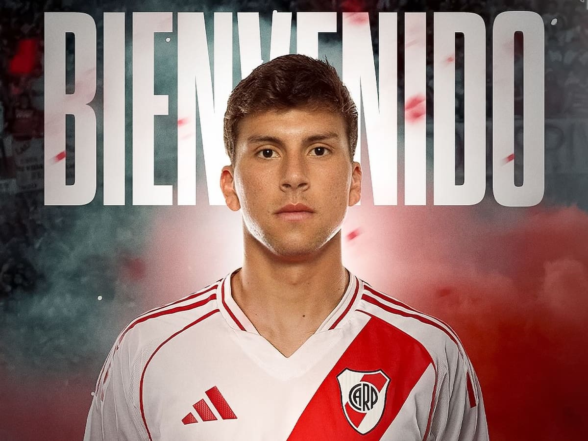 “¡Bienvenido!”: River Plate hace oficial el fichaje de Gonzalo Tapia con miras al 2025