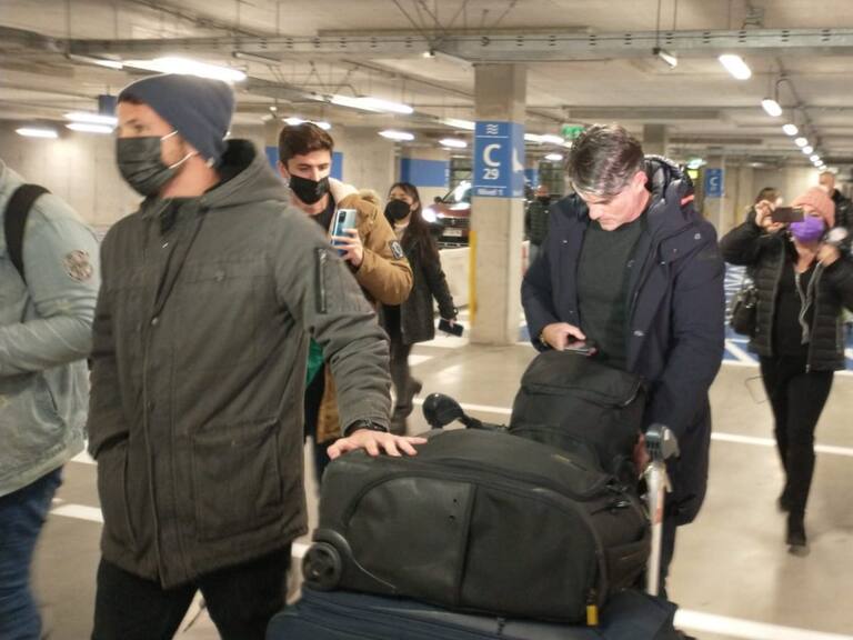 Diego López llegó a Chile para asumir en la U: «Queremos hacer un equipo competitivo»