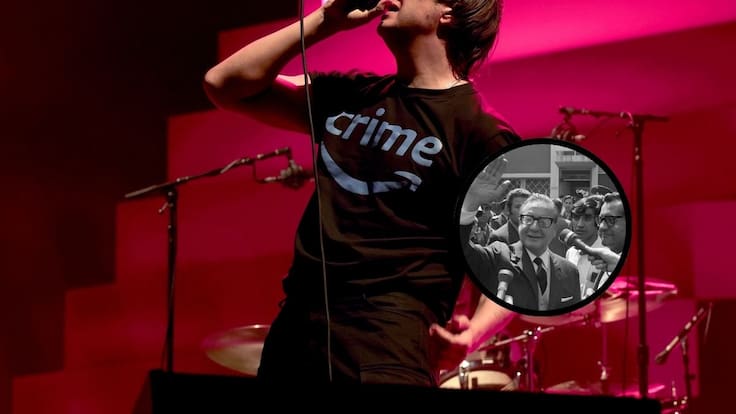 “Derrocado por la CIA”: The Strokes incluye a Salvador Allende en su show en Coachella 2026