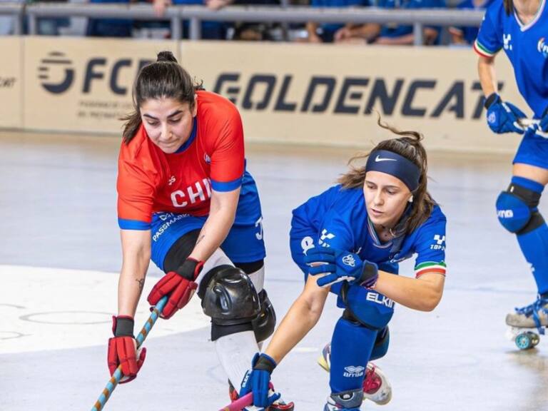 Selección chilena femenina de hockey patín no pudo ante Italia en su segundo partido del Mundial