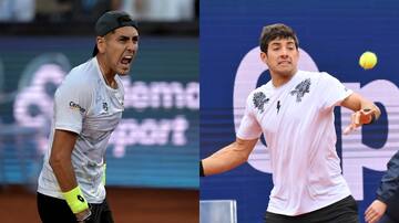 Alejandro Tabilo y Cristian Garin ya tienen rivales en el Challenger de Aix-en-Provence