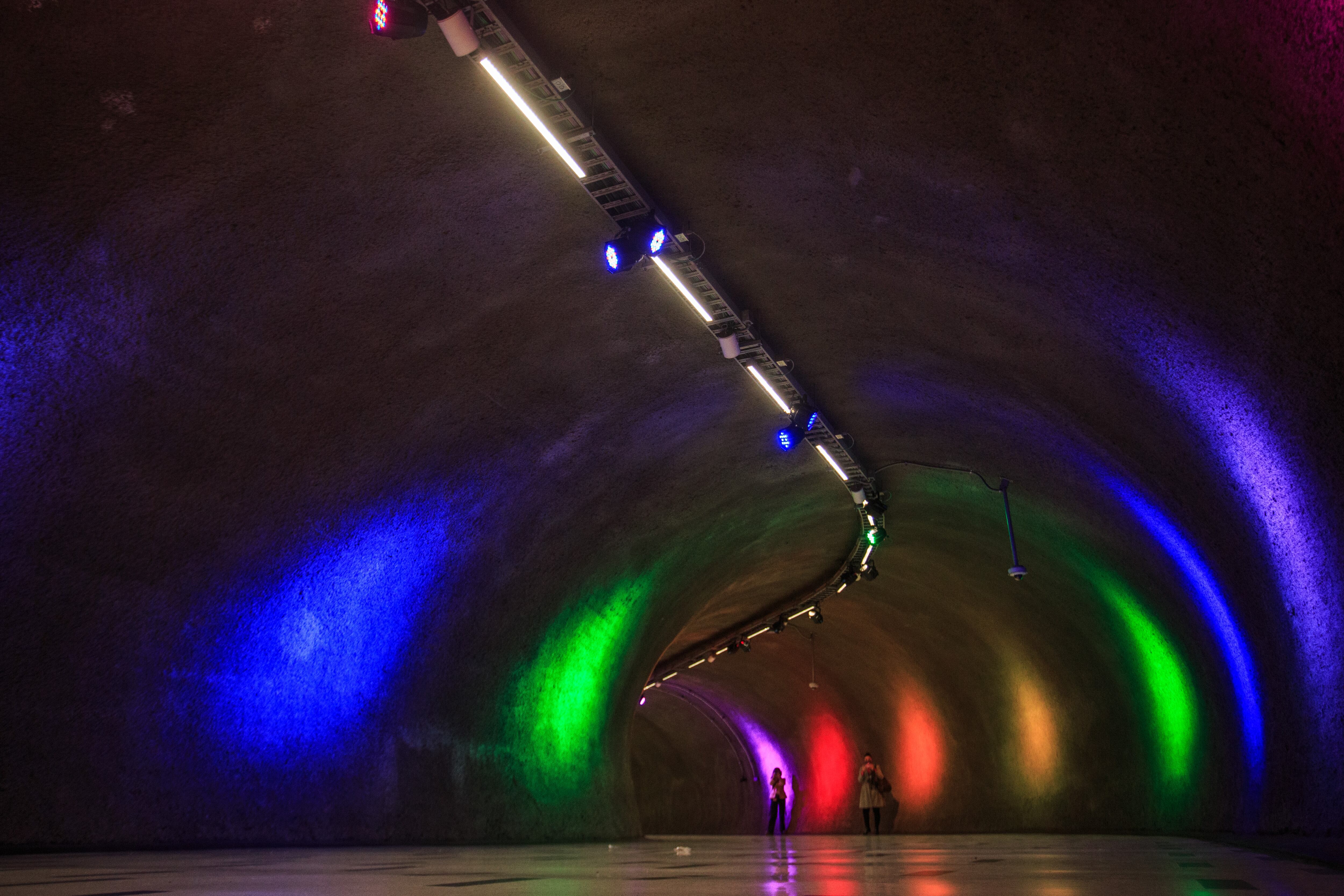 Metro de Santiago en el mes del Orgullo | Agencia Uno