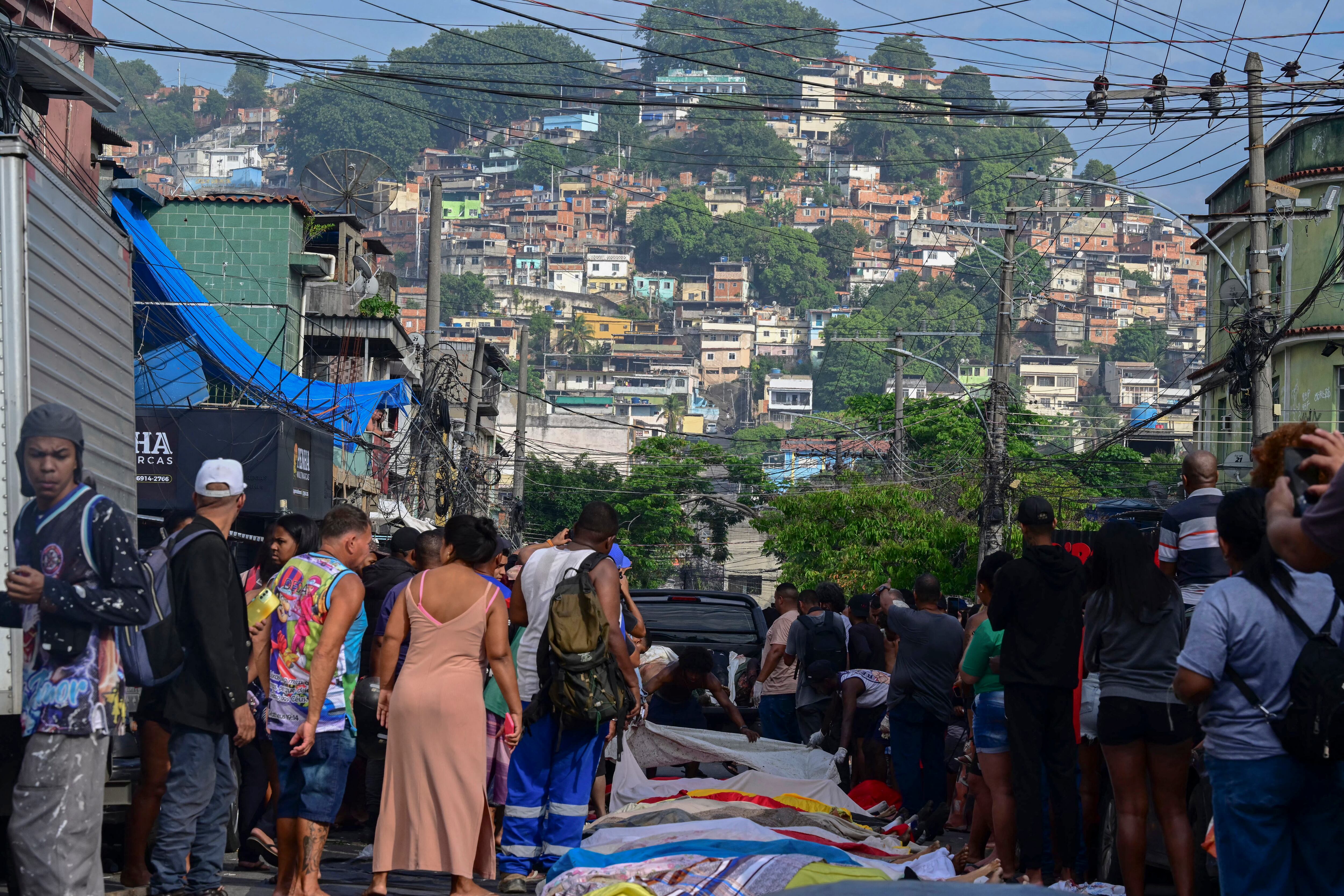 132 los muertos de megaoperativo policial en Río de Janeiro