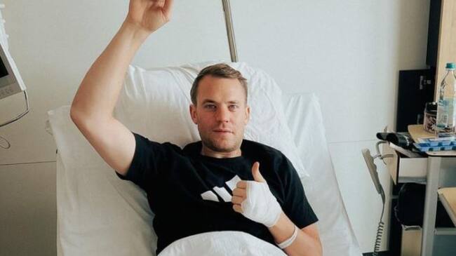 Manuel Neuer se fractura esquiando y es baja en el Bayern Munich por el resto de la temporada