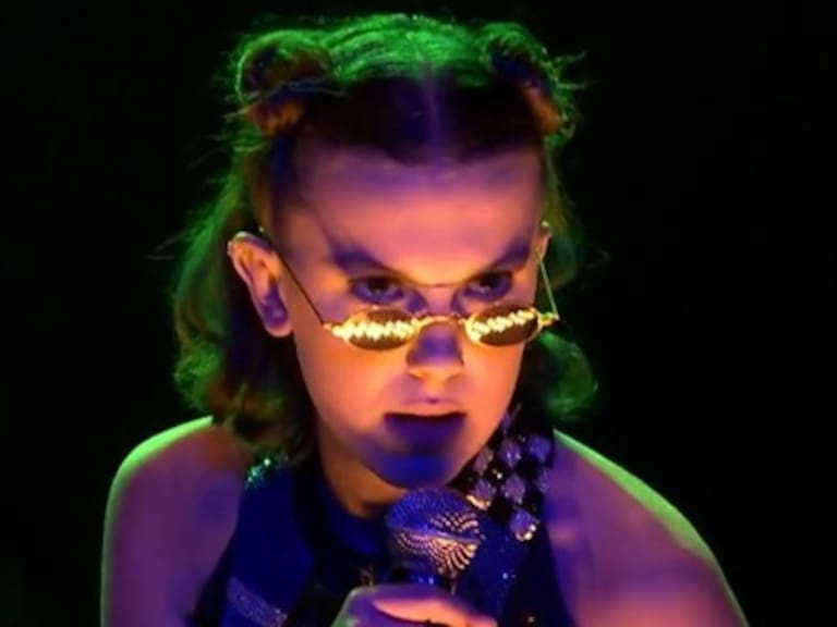 Millie Bobby Brown sorprende con el rap de Stranger Things