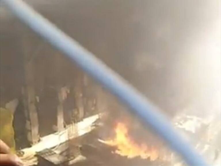 Incendio afecta a la construcción del Centro de Postgrado de la Universidad de Chile