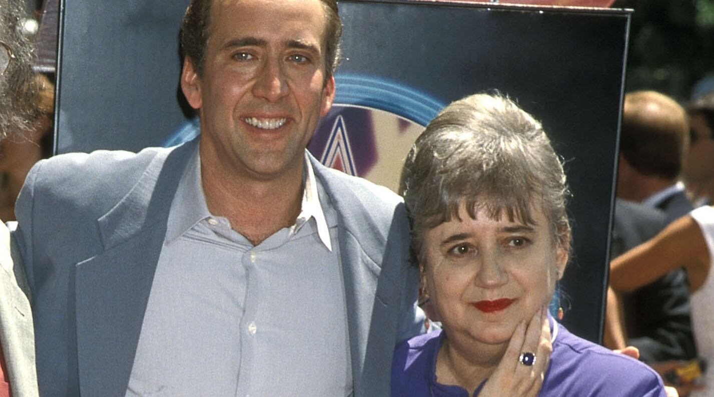 Nicolas Cage y su madre Joy Vogelsang