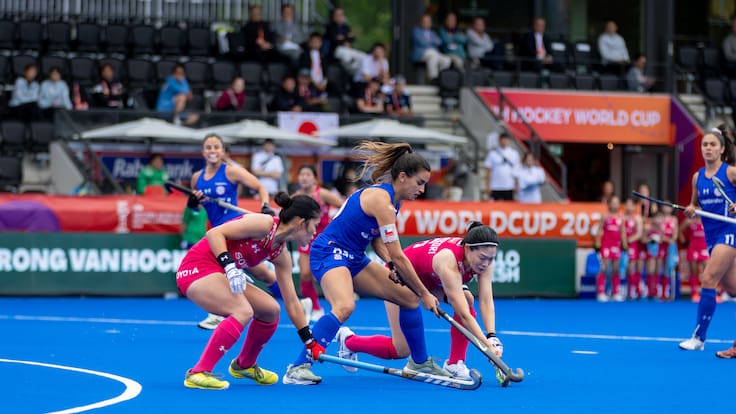 Las Diablas quedan al borde de la eliminación del Mundial de Hockey Césped tras contundente derrota ante Japón