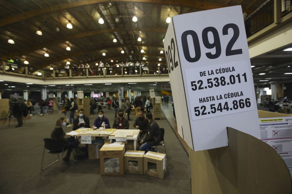La jornada de votaciones en Colombia del 13 de marzo