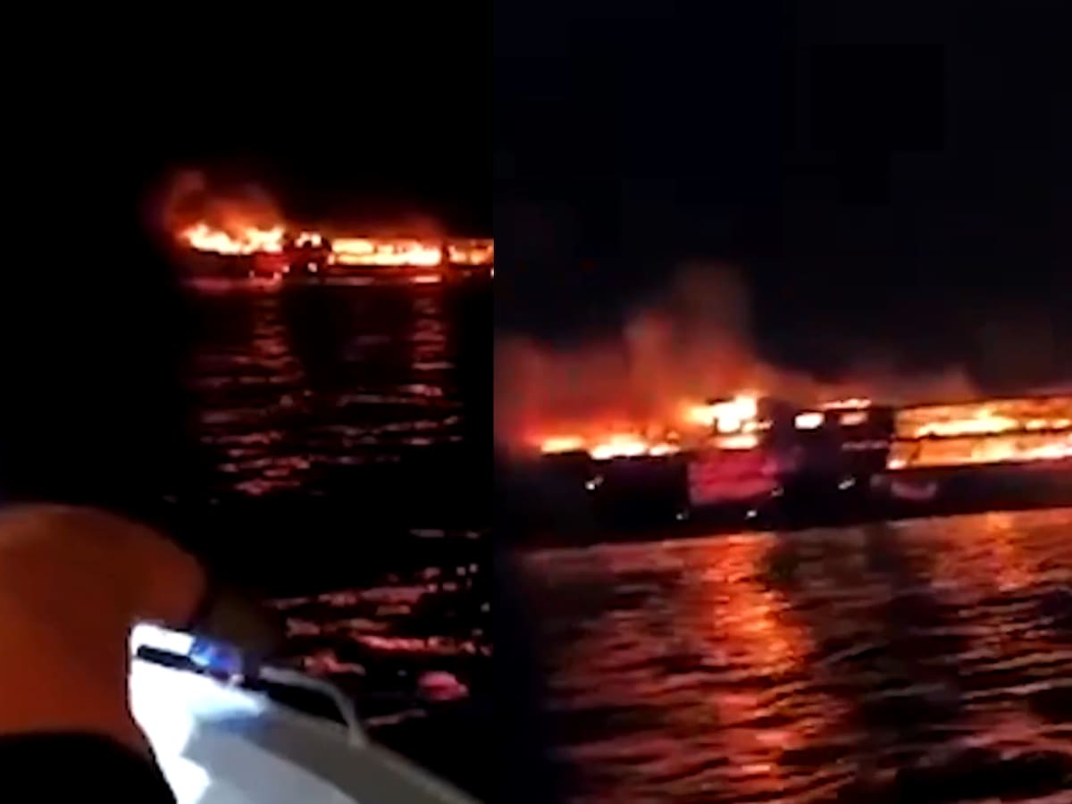 Pareja de chilenos viajaba a bordo en trágico accidente de ferry en Filipinas: 5 personas murieron tras incendio