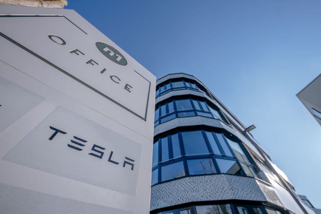 Sede de la empresa Tesla en Sindelfingen de Alemania