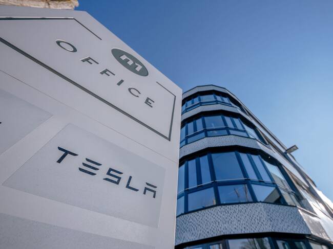 Sede de la empresa Tesla en Sindelfingen de Alemania