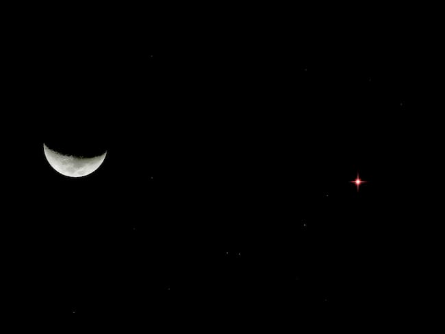 Este será el día en que Marte podrá ser visto junto a la Luna (sin la necesidad de usar binoculares)