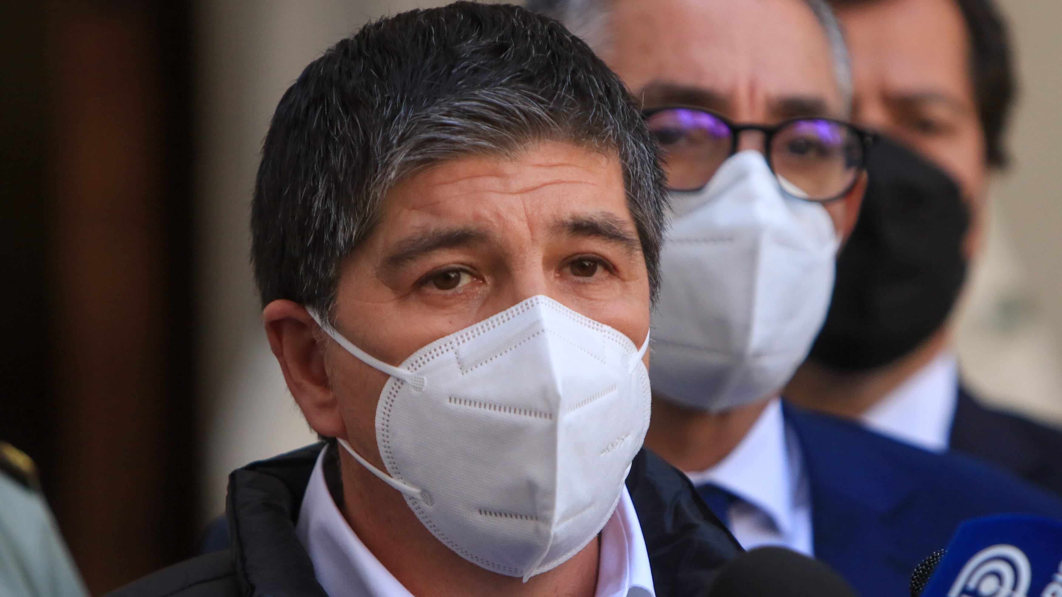 03 de Abril 2022/SANTIAGOEl subsecretario del interior, Manuel Monsalve, habla a la prensa luego de la reunión extraordinaria con las policías tras los ataques incendiarios en Contulmo.
FOTO: LUKAS SOLIS/AGENCIAUNO