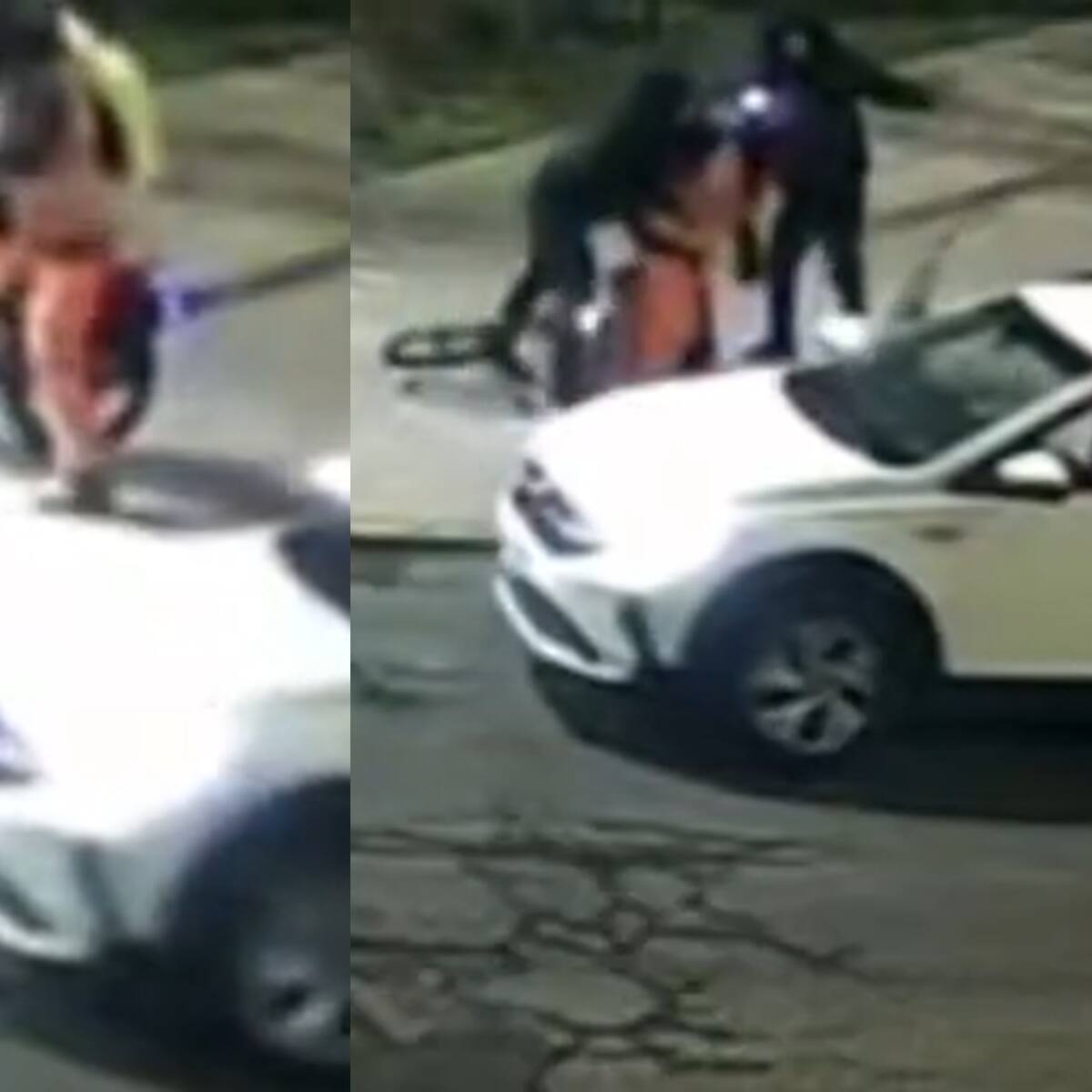 Lo abordaron con patadas: abuelito sufre golpiza durante el robo de su bicicleta en Quinta Normal