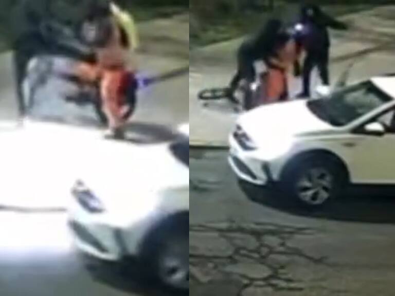 Lo abordaron con patadas: abuelito sufre golpiza durante el robo de su bicicleta en Quinta Normal